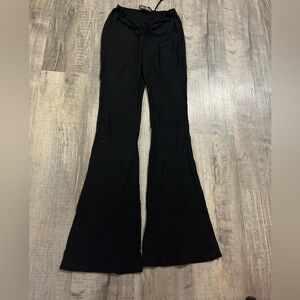 Skims black soft lounge pants